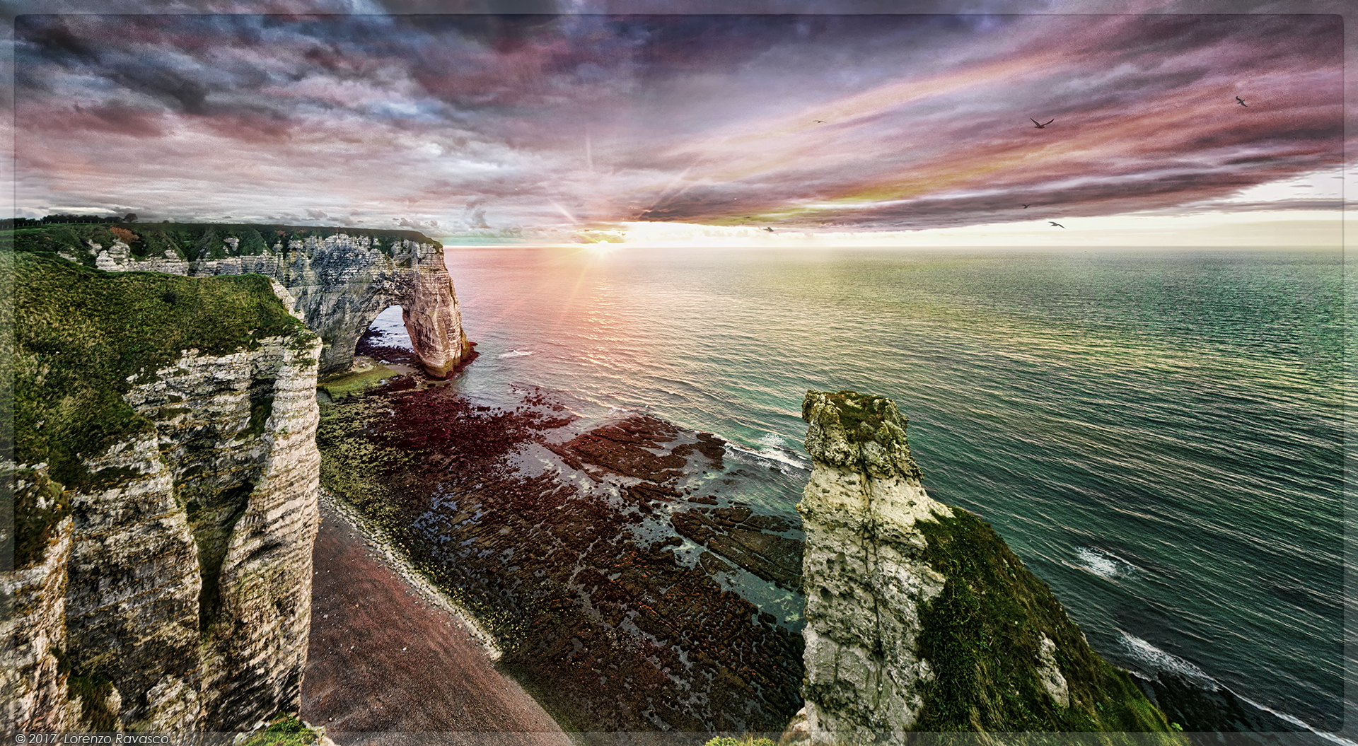 Etretat RedSky