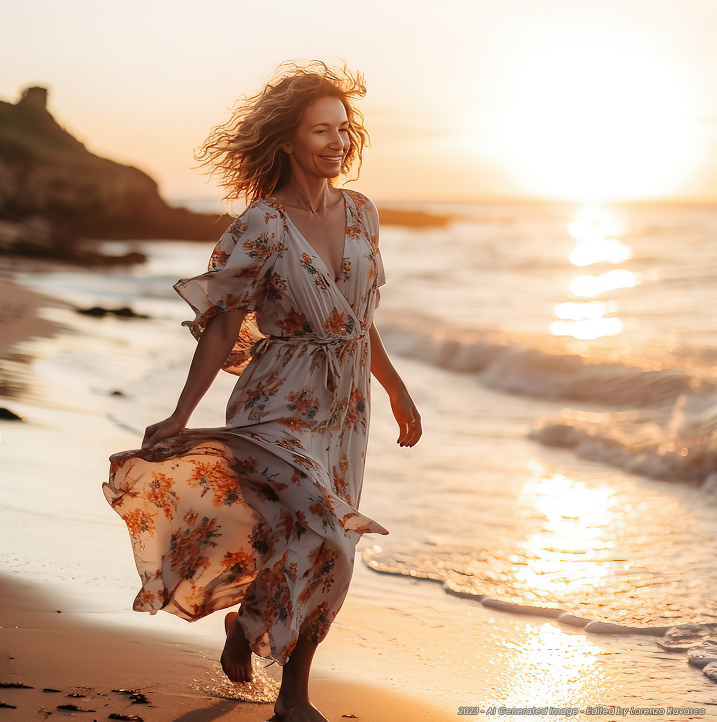Along the seashore